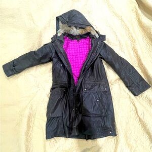 Danier Leather hood coat